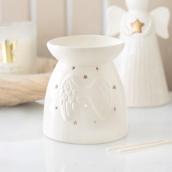 3D Angel Wing Oil Burner & Wax Melt Burner