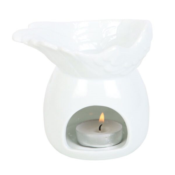 Angel Wing Dish Oil Burner & Wax Melt Burner