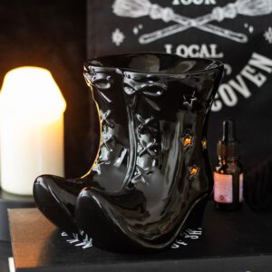 Black Witch Boots Oil Burner & Wax Melt Burner