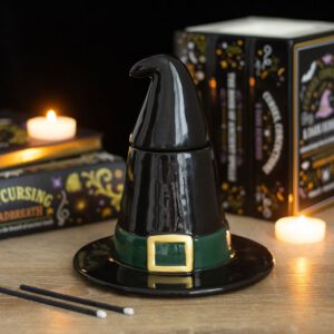 Black Witch Hat Oil Burner & Wax Melt Burner