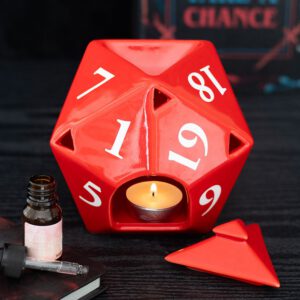 D20 Gaming Dice Oil Burner & Wax Melt Burner