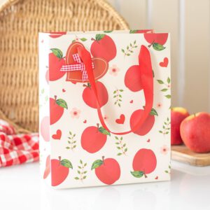 Medium Apple Print Gift Bag – 23cm