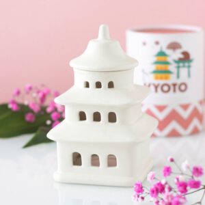 Pagoda Oil Burner & Wax Melt Burner