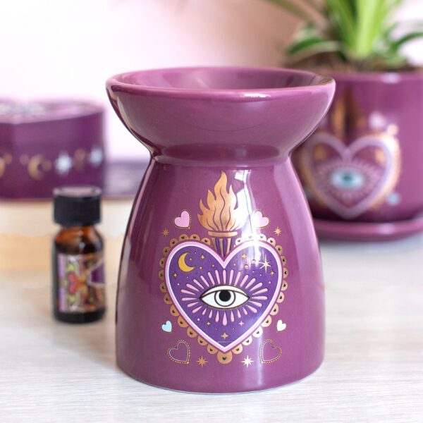 Sacred Sight Heart Oil Burner & Wax Melt Burner
