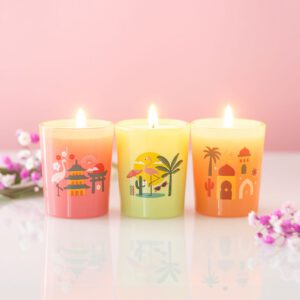 Scents Around the World Scented Candle Trio