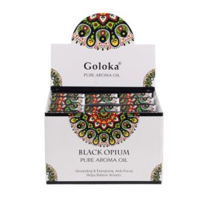 Set of 12 Goloka Black Opium Fragrance Oils