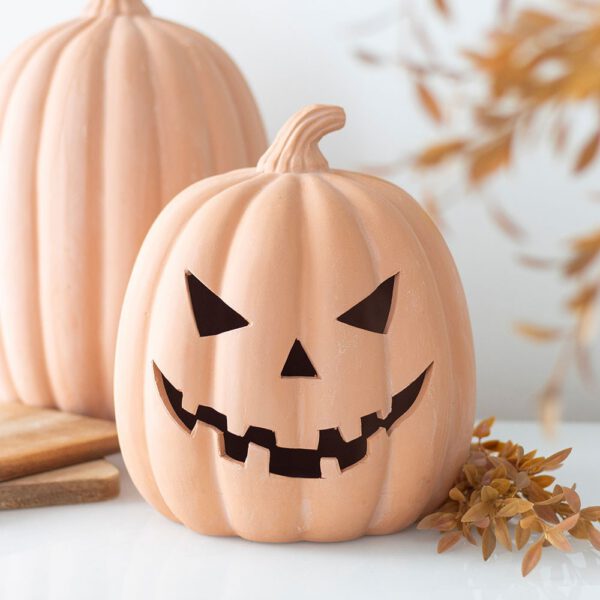 Terracotta Pumpkin Ornament – 22cm
