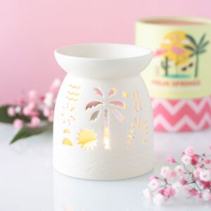 White Beach Oil Burner & Wax Melt Burner