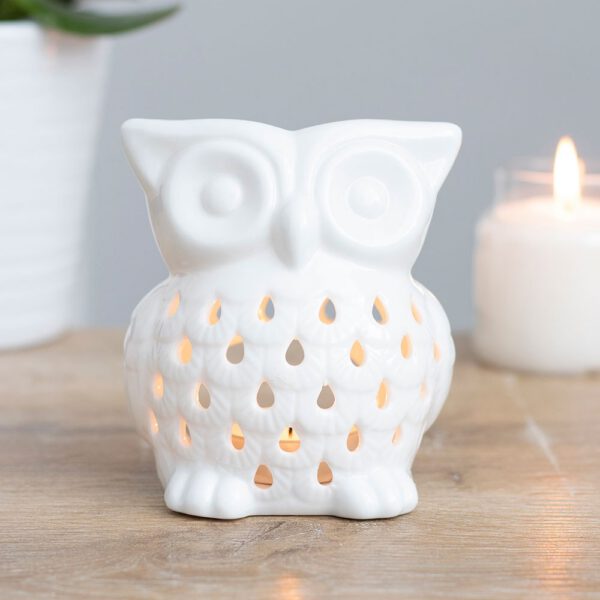 White Owl Oil Burner & Wax Melt Burner