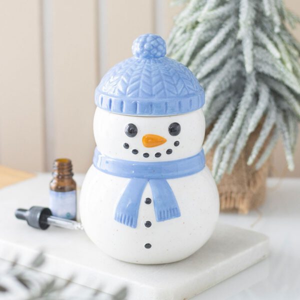 Winter Snowman Oil Burner & Wax Melt Burner